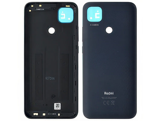 Cover Batteria + Tasti Laterali Grigio Scuro per Xiaomi Redmi 9C