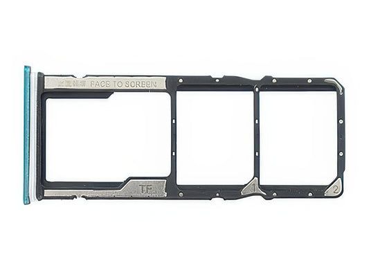 Sportello Dual Sim Card/SD Card Ligth Verde per Xiaomi Redmi 9C