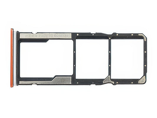 Sportello Dual Sim Card/SD Card Arancione per Xiaomi Redmi 9C