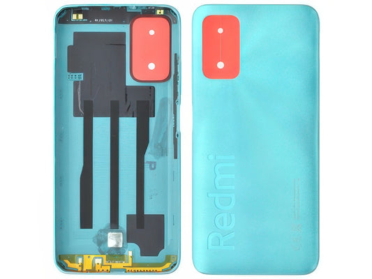 Cover Batteria + Tasti Volume Ocean Verde per Xiaomi Redmi 9T