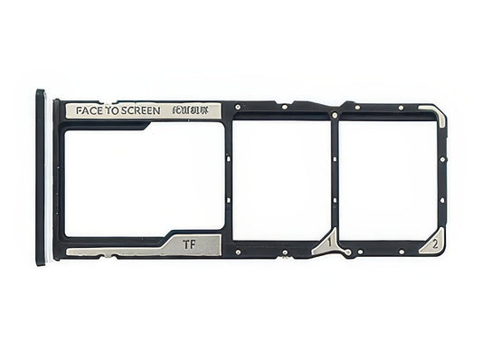 Sportello Dual Sim Card/SD Card Nero per Xiaomi Redmi A1+