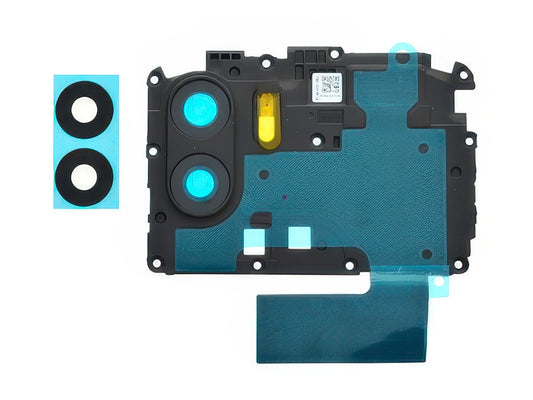 Cover Camera + Vetrino + Adesivi Nero per Xiaomi Redmi A2