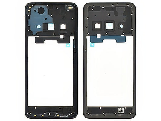 Cover Posteriore + Tasti Volume Midnight Nero per Xiaomi Redmi A3