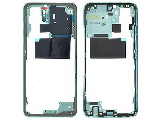 Cover Posteriore + Tasti Volume Lake Verde per Xiaomi Redmi Note 10 4G