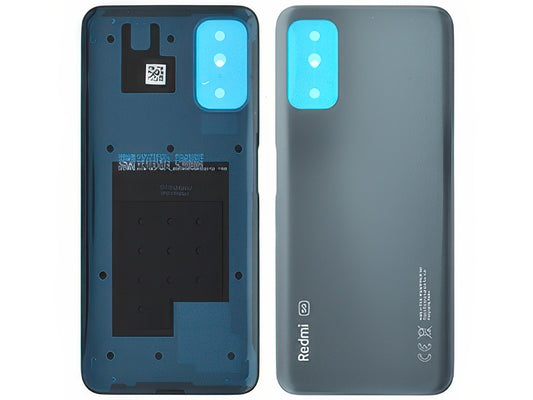 Cover Batteria + Adesivi Graphite Grigio per Xiaomi Redmi Note 10 5G
