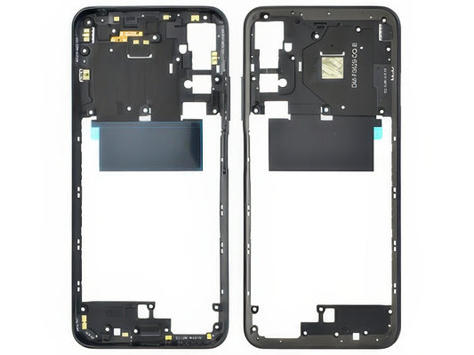Cover Posteriore + Tasti Volume + Antenna NFC Nero per Xiaomi Redmi Note 10 5G