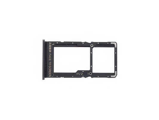 Sportello Dual Sim Card + Alloggio Graphite Grigio per Xiaomi Redmi Note 10 5G