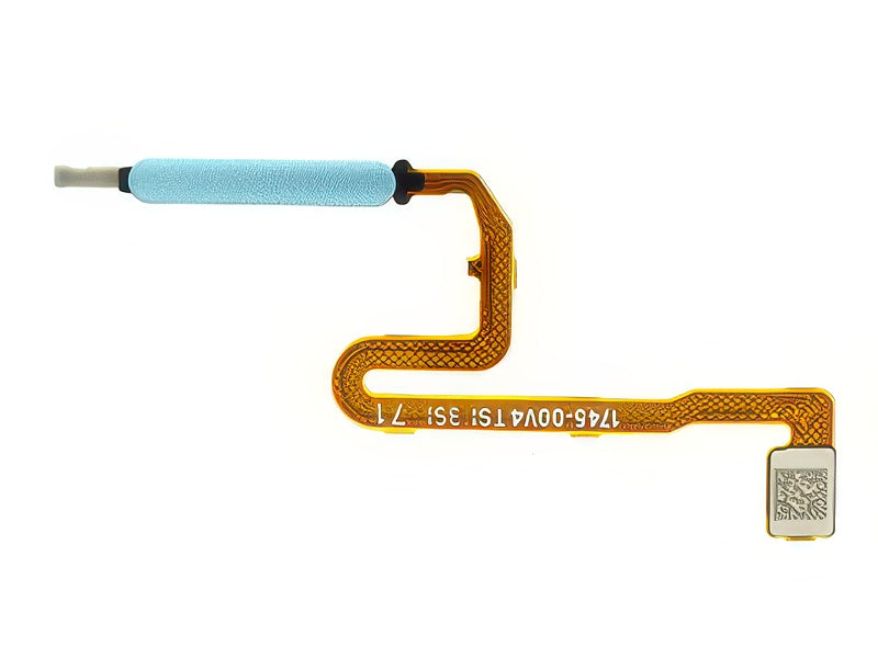 Flat Cable + Lettore Impronta Glacier Blu per Xiaomi Redmi Note 10 Pro 4G