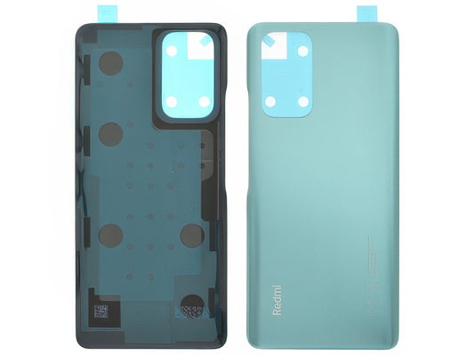 Cover Batteria + Adesivi Aurora Verde per Xiaomi Redmi Note 10 Pro 4G