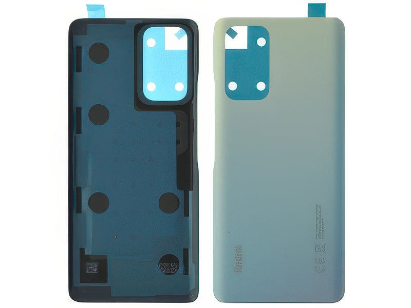 Cover Batteria + Adesivi Glacier Blu per Xiaomi Redmi Note 10 Pro 4G