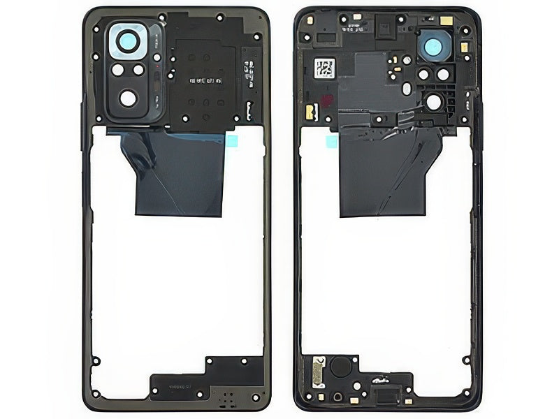 Cover Posteriore + Antenna NFC + Vetrino Camera + Tasti Volume Nebula Viola per Xiaomi Redmi Note 10 Pro 4G