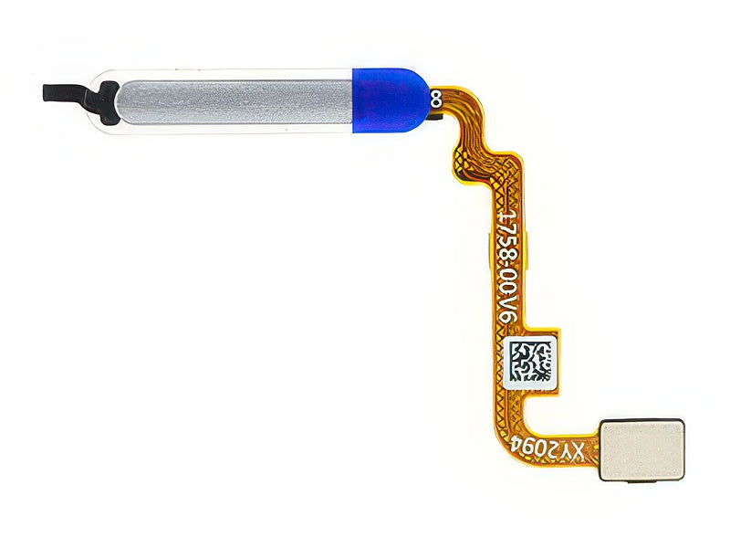 Flat Cable + Lettore Impronta Bianco per Xiaomi Redmi Note 10S