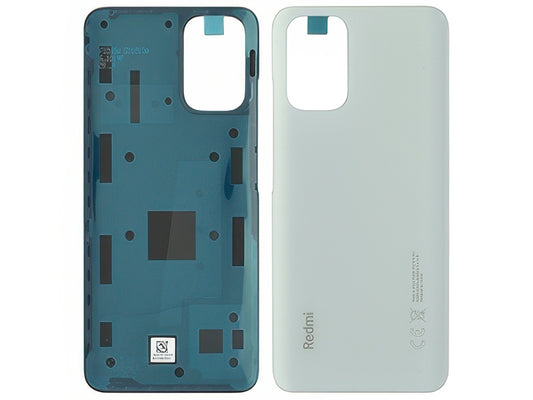 Cover Batteria + Adesivi Pebble Bianco per Xiaomi Redmi Note 10S