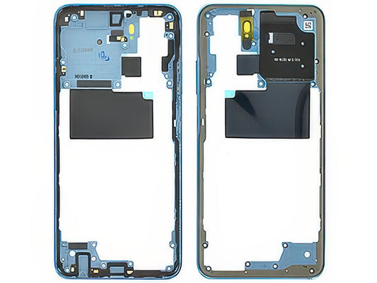 Cover Posteriore + Tasti Volume + Antenna NFC Ocean Blu per Xiaomi Redmi Note 10S