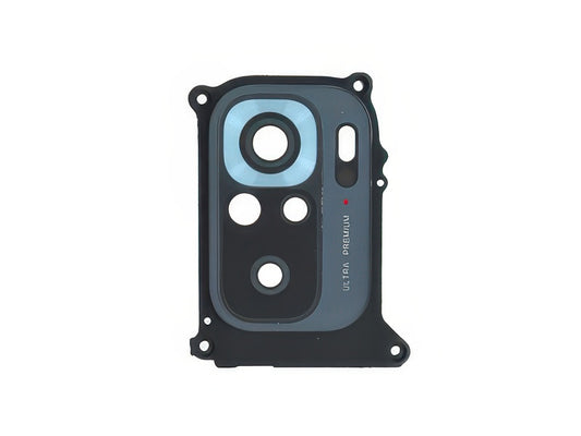 Cover Camera + Vetrino + Frame Onyx Gray per Xiaomi Redmi Note 10S