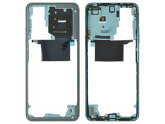 Cover Posteriore + Tasti Volume + Antenna NFC Star Blu per Xiaomi Redmi Note 11