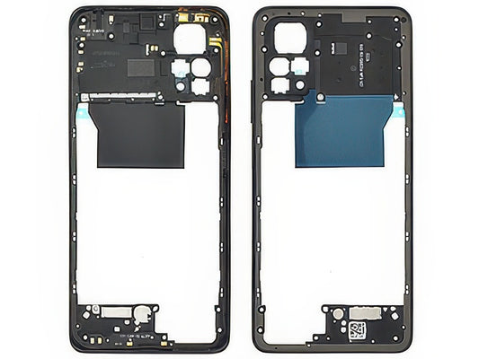 Cover Posteriore + Tasti Volume + Antenna NFC Graphite Grigio per Xiaomi Redmi Note 11 Pro
