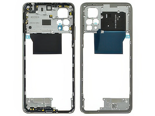 Cover Posteriore + Tasti Volume + Antenna NFC Polar Bianco per Xiaomi Redmi Note 11 Pro 5G