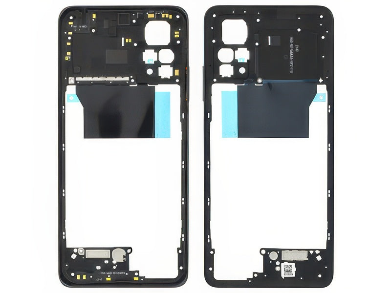 Cover Posteriore + Tasti Volume + Antenna NFC Graphite Grigio per Xiaomi Redmi Note 11 Pro 5G