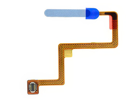 Flat Cable + Lettore Impronta Atlantic Blu per Xiaomi Redmi Note 11 Pro+ 5G