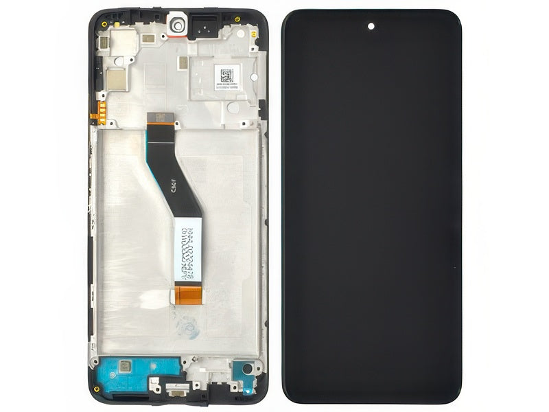Lcd + Touchscreen + Frame + Switch Tasti Laterali Nero per Xiaomi Redmi Note 11S 5G