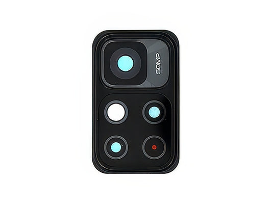 Cover Camera + Vetrino Nero per Xiaomi Redmi Note 11S 5G - Compatibile