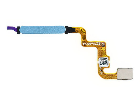 Flat Cable + Lettore Impronta Ice Blue per Xiaomi Redmi Note 12 4G