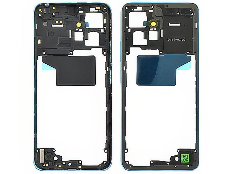 Cover Posteriore + Tasti Volume + Antenna NFC Ice Blue per Xiaomi Redmi Note 12 4G