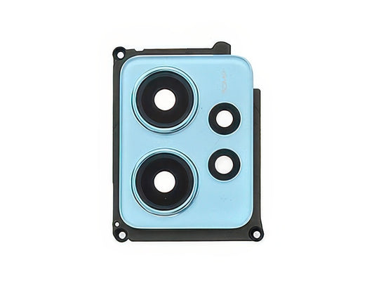Cover Camera + Vetrino Ice Blue per Xiaomi Redmi Note 12 4G