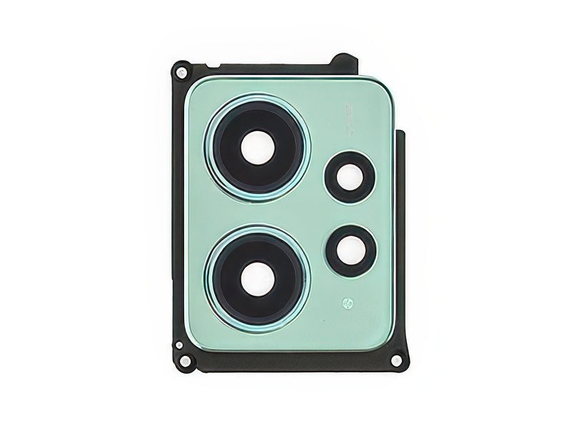 Cover Camera + Vetrino Mint Green per Xiaomi Redmi Note 12 4G