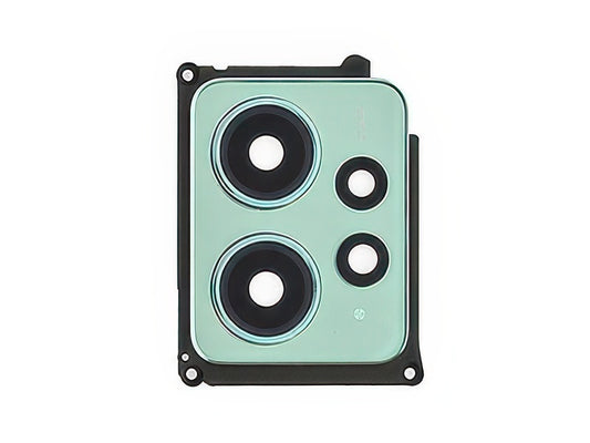 Cover Camera + Vetrino Mint Green per Xiaomi Redmi Note 12 4G