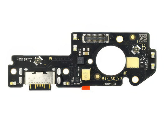 Sub Board + Plug In + Microfono per Xiaomi Redmi Note 12 5G - Originale Service Pack