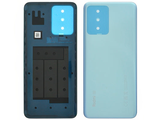 Cover Batteria + Adesivi Ice Blue per Xiaomi Redmi Note 12 5G