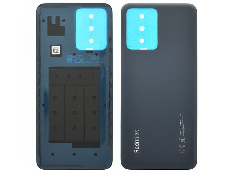 Cover Batteria + Adesivi Onyx Gray per Xiaomi Redmi Note 12 5G