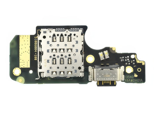 Sub Board + Plug In + Microfono + Lettore Sim per Xiaomi Redmi Note 12 Pro 4G - Originale Service Pack