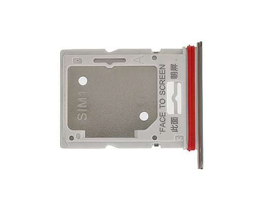 Sportello Dual Sim Card Polar Bianco per Xiaomi Redmi Note 12 Pro 4G