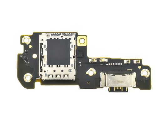 Sub Board + Plug In + Microfono + Lettore Sim per Xiaomi Redmi Note 12 Pro 5G - Originale Service Pack