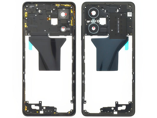 Frame + Tasti Volume + Vetrino Camera + Antenna NFC Onyx Gray per Xiaomi Redmi Note 12 Pro 5G