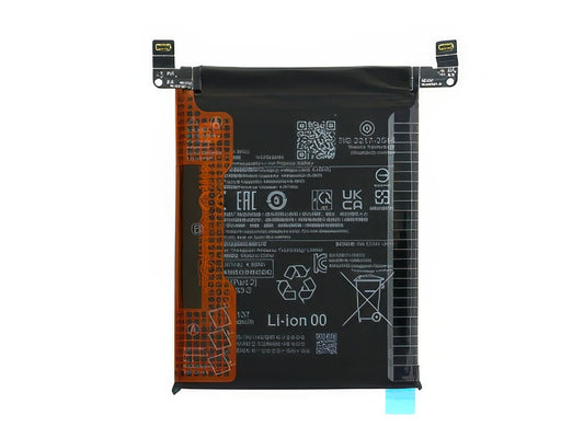 BP4J Batteria 5000 mAh + Adesivo per Xiaomi Redmi Note 12 Pro+ 5G