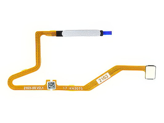 Flat Cable + Lettore Impronta Polar Bianco per Xiaomi Redmi Note 12 Pro+ 5G