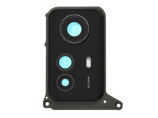 Cover Camera + Vetrino Nero per Xiaomi Redmi Note 12s 4G