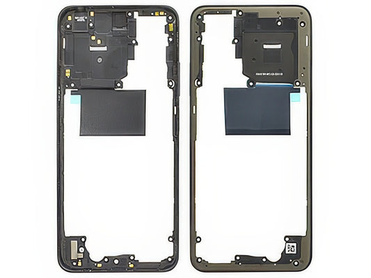 Cover Posteriore + Tasti Volume Onyx Black per Xiaomi Redmi Note 12s 4G