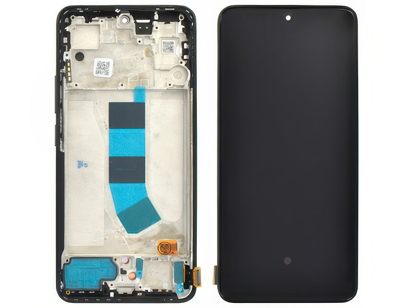 Lcd + Touch Screen + Frame Midnight Nero per Xiaomi Redmi Note 13 4G