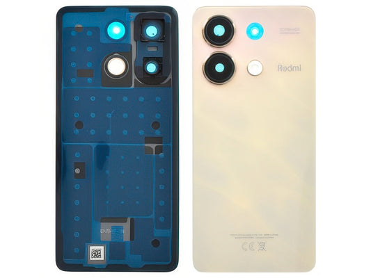 Cover Batteria + Vetrino Camera + Adesivi Ocean Sunset per Xiaomi Redmi Note 13 4G