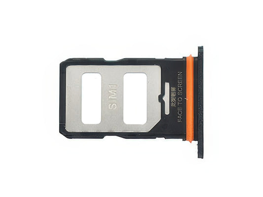 Sportello Dual Sim Card Midnight Nero per Xiaomi Redmi Note 13 Pro+ 5G