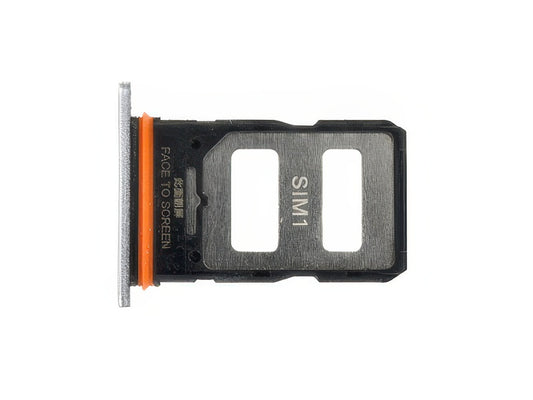 Sportello Dual Sim Card Moonlight Bianco per Xiaomi Redmi Note 13 Pro+ 5G