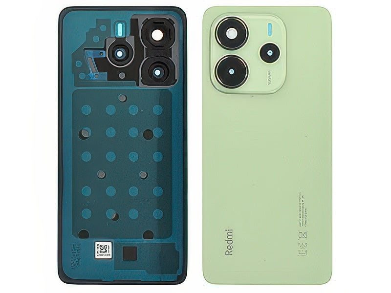 Cover Batteria + Vetrino Camera + Adesivi Lime Verde Global Vers. 24117RN76O per Xiaomi Redmi Note 14 4G