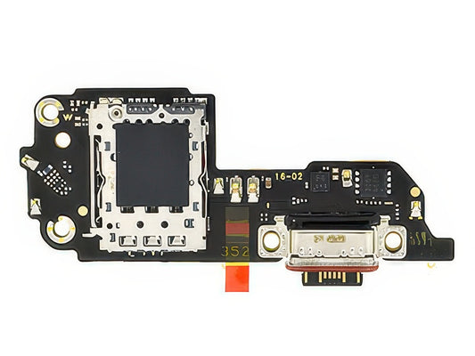 Sub Board + Plug In + Microfono + Lettore Sim per Xiaomi Redmi Note 14 Pro+ 5G - Originale Service Pack