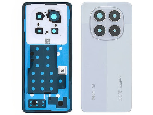 Cover Batteria + Vetrino Camera + Adesivi Lavender Viola per Xiaomi Redmi Note 14 Pro 5G