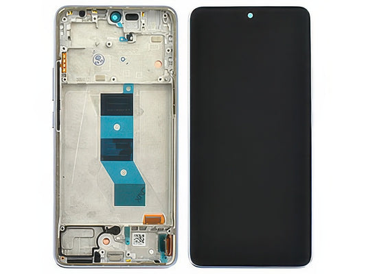 Lcd + Touch Screen + Frame + Tasti Laterali Lavender Viola per Xiaomi Redmi Note 14 5G
